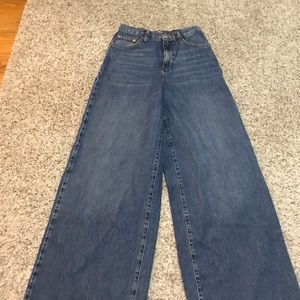 Topshop Wide Leg Jeans